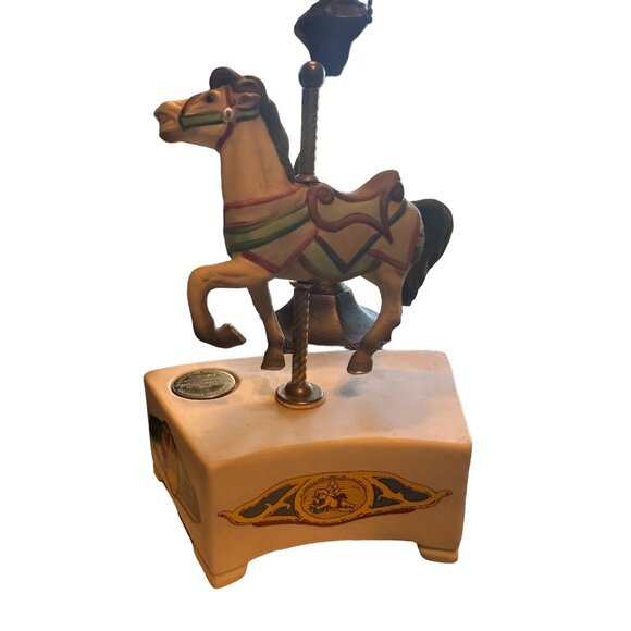 Vintage Willetts Designs Tobin‎ Fraley Carousel Horse Music Box "Loveliest Night - Picture 2 of 7